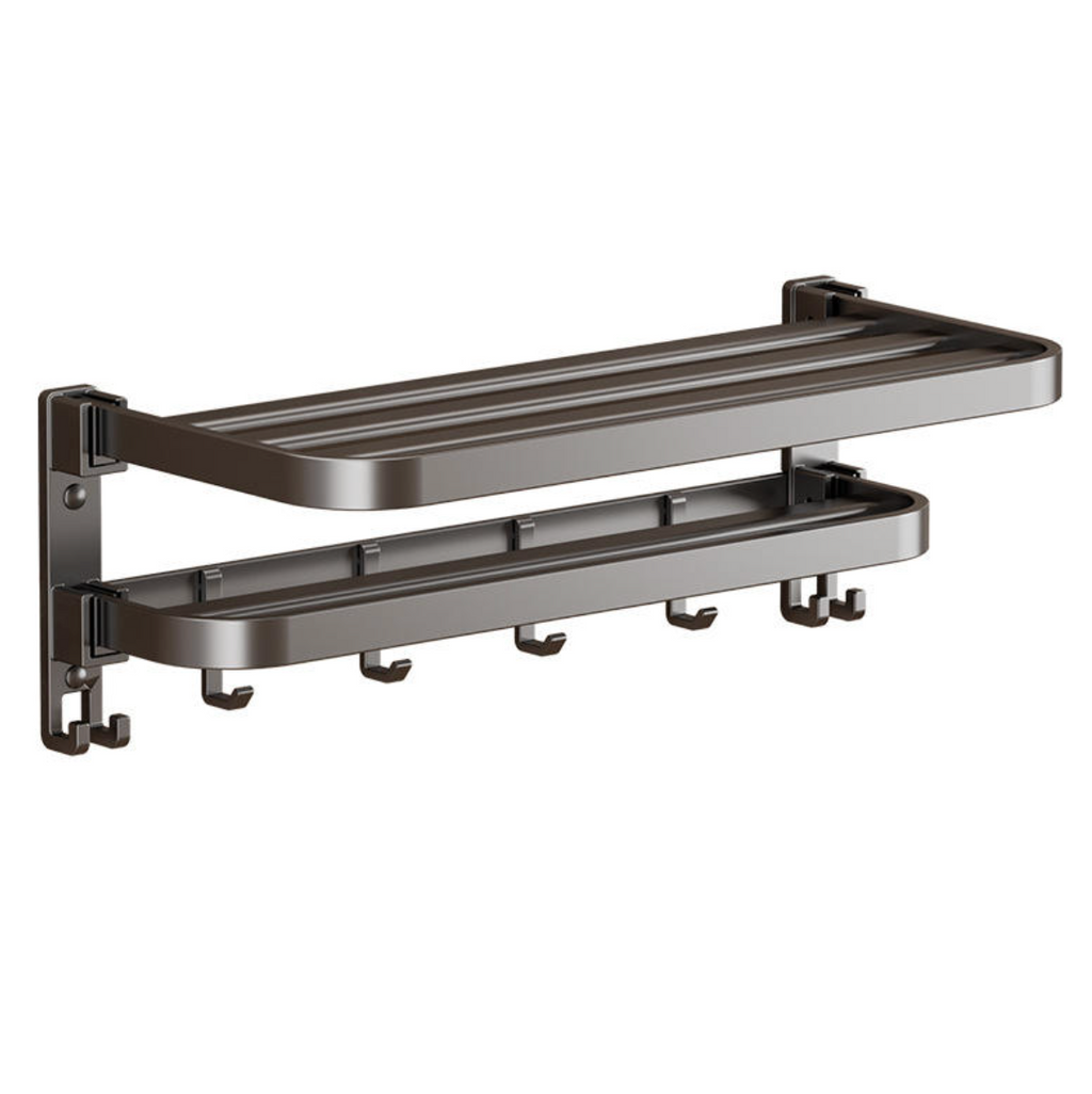 Double Folding Towel Rack