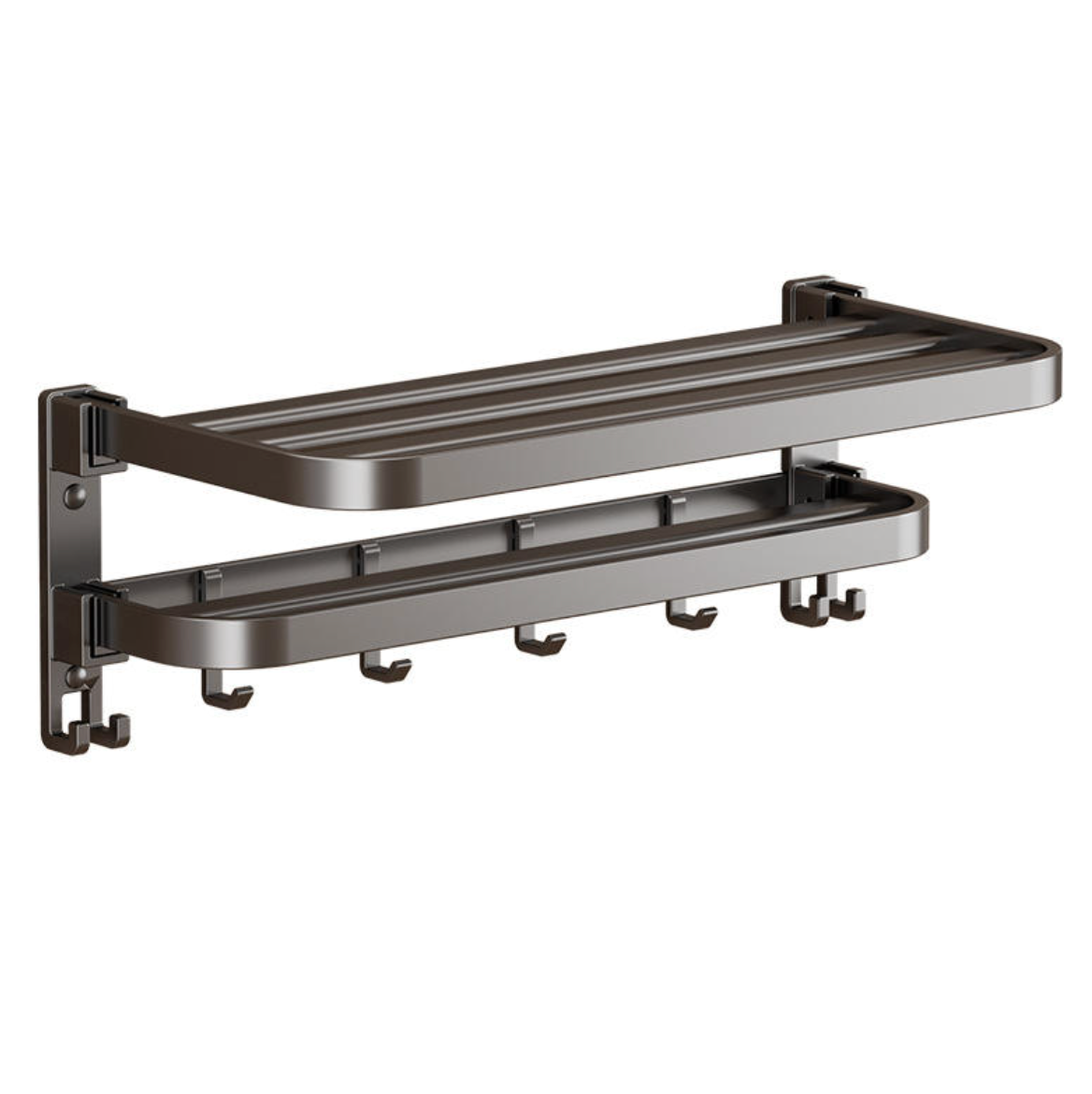Double Folding Towel Rack
