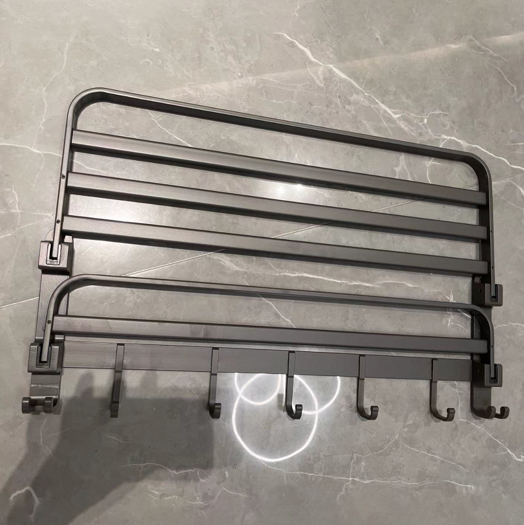 Double Folding Towel Rack