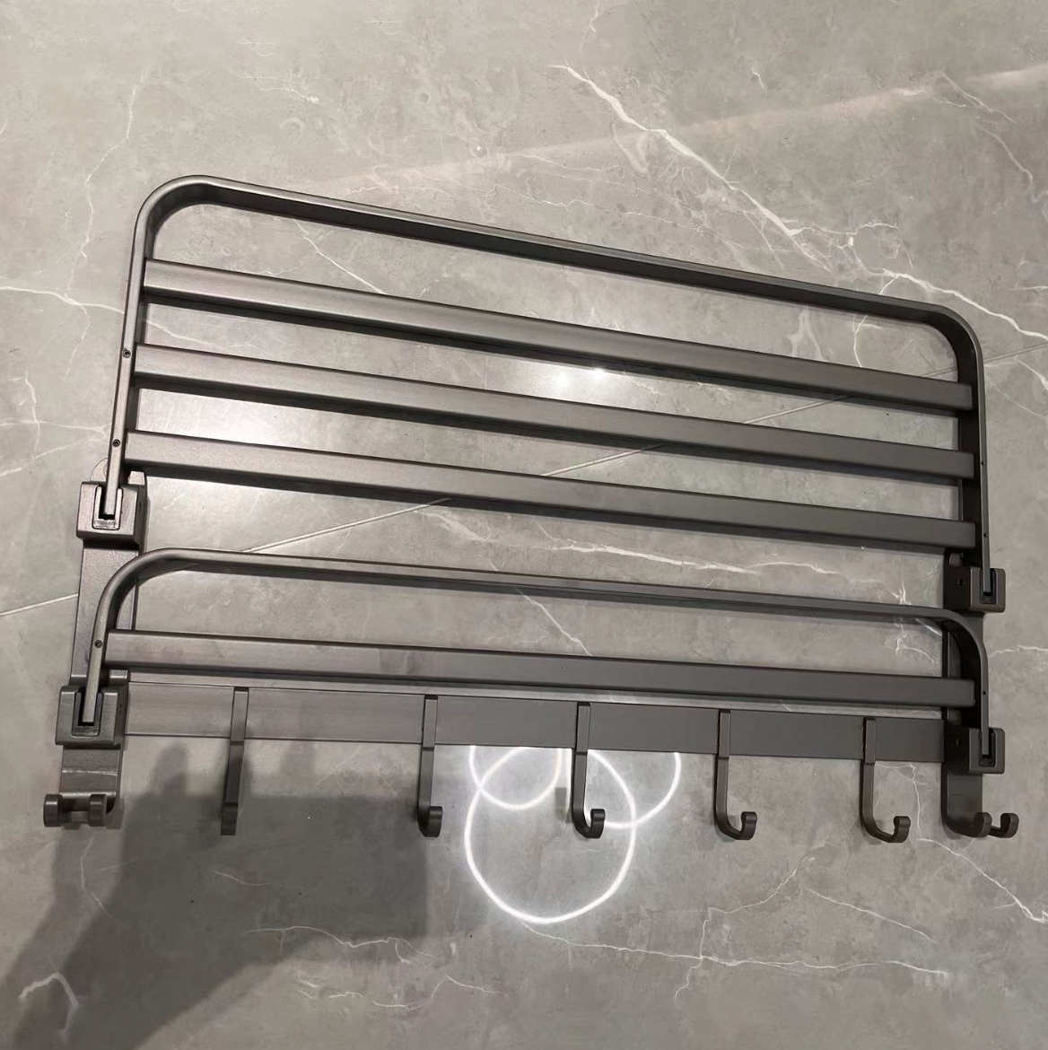 Double Folding Towel Rack