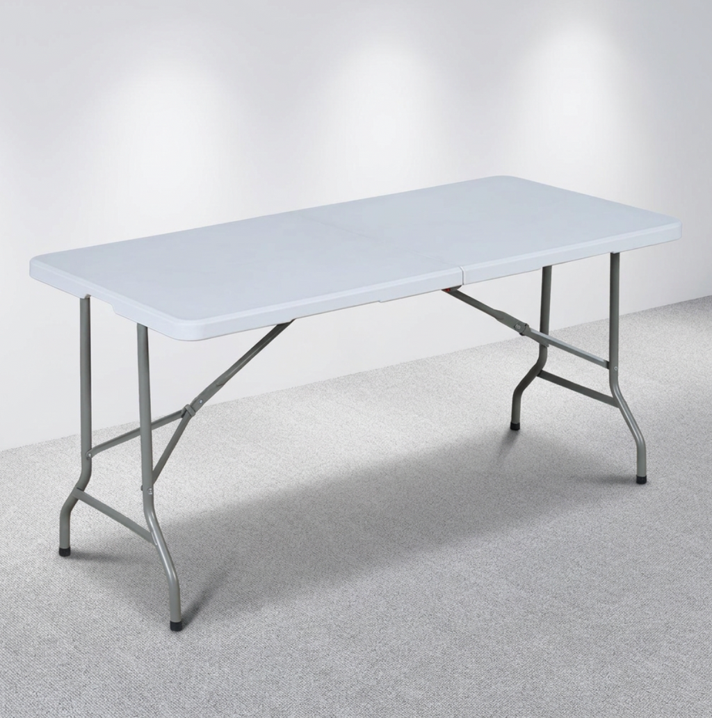 Modern Rectangular Foldable Plastic Table