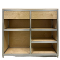 Modern Aluminum Storage Cabinet